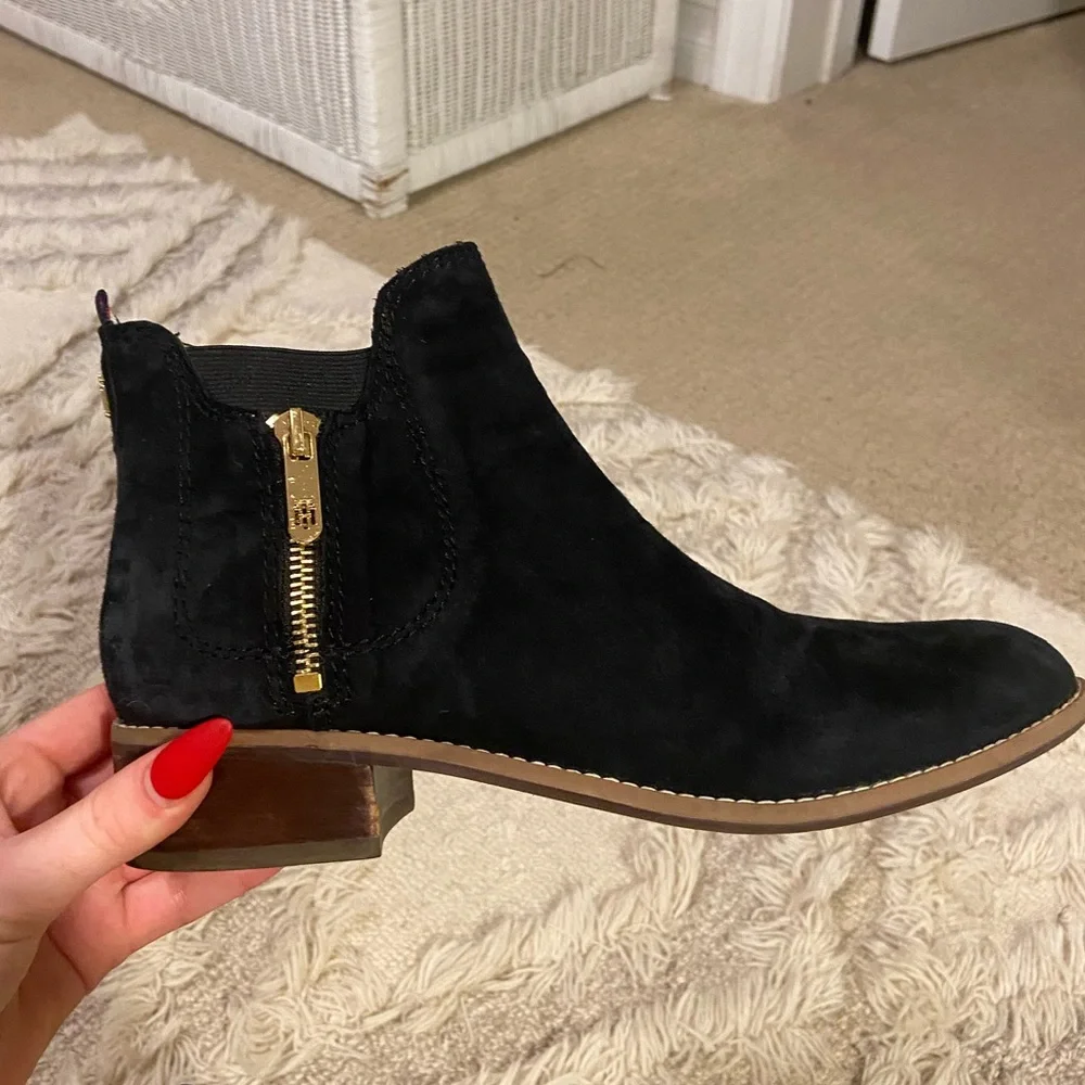 Suede Tommy Hilfiger Booties - Picture 4 of 8